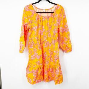 J. Crew Factory Printed Scoop Neck Mini Dress NWT